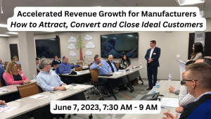 Accelerated Revenue Growth for Manufacturers: How to Attract, Convert and Close Ideal Customers